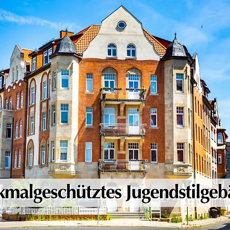 12 Fewos Im Jugendstilhaus Mit Aufzug, Terrasse, Kingsize-bett, Smart-tv, Etc Apartment Erfurt