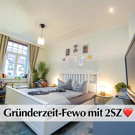 Apartment Im Jugendstil Direkt An Der Parkanlage Venedig Im Herzen Erfurts *